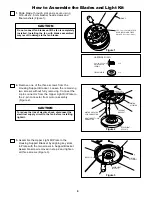 Preview for 9 page of Fanimation FP8050 The Quattro Owner'S Manual