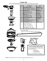 Preview for 13 page of Fanimation FP8050 The Quattro Owner'S Manual