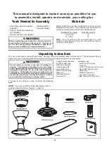 Preview for 4 page of Fanimation FPD6235 Series Manual