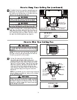 Предварительный просмотр 8 страницы Fanimation FPD7943 Owner'S Manual