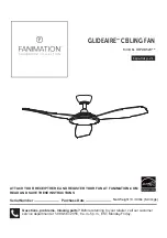 Fanimation GLIDEAIRE FPD8520 Series Manual preview