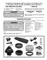 Preview for 3 page of Fanimation HF7200 Series Owner'S Manual