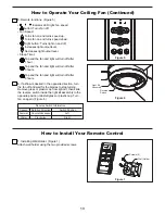 Preview for 13 page of Fanimation HUGH FPS8332B Series Owner'S Manual