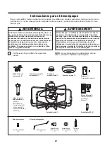 Preview for 23 page of Fanimation INFLUENCER FP3075 Series Manual