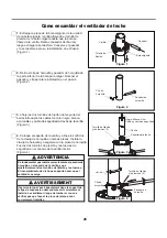 Preview for 26 page of Fanimation INFLUENCER FP3075 Series Manual