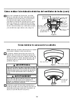 Preview for 32 page of Fanimation INFLUENCER FP3075 Series Manual