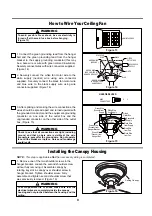 Предварительный просмотр 9 страницы Fanimation Kaya FP7963 Series Owner'S Manual