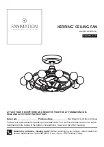 Fanimation KERRING FP3073 Series Instructions Manual preview