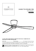 Preview for 1 page of Fanimation KLINCH FPS7679 Series Manual