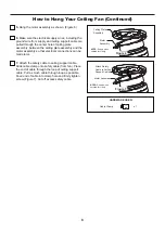 Preview for 8 page of Fanimation KLINCH FPS7681 Series Assembly Instructions Manual