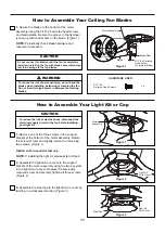 Preview for 11 page of Fanimation KLINCH FPS7681 Series Assembly Instructions Manual