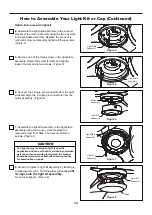 Preview for 12 page of Fanimation KLINCH FPS7681 Series Assembly Instructions Manual