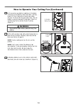 Preview for 14 page of Fanimation KUTE 52 FPD8534 Series Instructions Manual