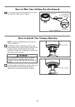 Preview for 12 page of Fanimation Kute FPD8534 Series Manual