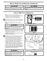 Предварительный просмотр 10 страницы Fanimation Kwad 44 FP7644 Series Manual