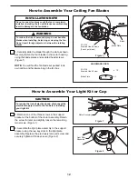 Предварительный просмотр 12 страницы Fanimation Kwad 44 FP7644 Series Manual