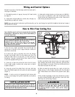 Preview for 8 page of Fanimation Palisade FP240RS Owner'S Manual