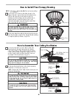 Preview for 10 page of Fanimation PALMA FP6258BNMW Manual