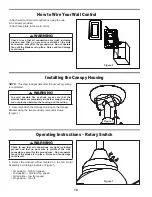 Preview for 10 page of Fanimation PL8018 Series Owner'S Manual