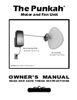 Fanimation Punkah FP720 Series Owner'S Manual preview