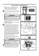 Preview for 10 page of Fanimation PYLON LP8277 Series Instructions Manual