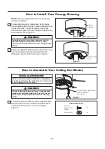 Preview for 11 page of Fanimation PYLON LP8277 Series Instructions Manual