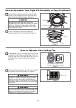 Preview for 13 page of Fanimation PYLON LP8277 Series Instructions Manual