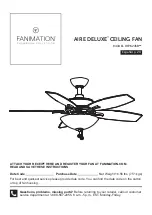 Предварительный просмотр 1 страницы Fanimation Showroom AIRE DELUXE FP6245B Series Manual