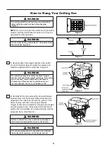 Предварительный просмотр 9 страницы Fanimation Showroom AIRE DELUXE FP6245B Series Manual