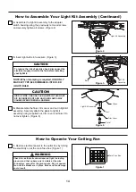 Предварительный просмотр 14 страницы Fanimation Showroom AIRE DELUXE FP6245B Series Manual