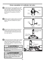 Preview for 25 page of Fanimation Showroom OBVI FP3050 Series Manual