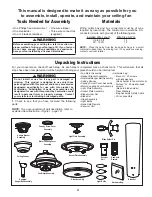 Preview for 4 page of Fanimation SHOWROOM STAFFORD FP8274BN Manual