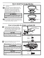 Preview for 11 page of Fanimation SHOWROOM STAFFORD FP8274BN Manual