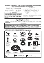 Предварительный просмотр 4 страницы Fanimation SLINGER LP8147SLMWBN Manual