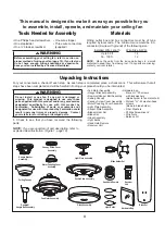 Предварительный просмотр 4 страницы Fanimation Stafford PL8274BN Owner'S Manual