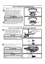 Предварительный просмотр 11 страницы Fanimation Stafford PL8274BN Owner'S Manual