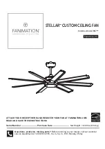 Fanimation STELLAR MAD7997 Series Manual предпросмотр