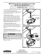 Preview for 1 page of Fanimation SW70 Installation Instructions