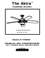 Предварительный просмотр 16 страницы Fanimation The Akira FP8000OB Owner'S Manual