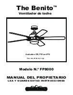 Preview for 17 page of Fanimation The Benito FP8003 Owner'S Manual