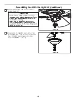 Preview for 13 page of Fanimation The Camhaven FP8095 Series Owner'S Manual