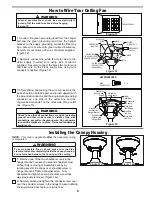 Предварительный просмотр 8 страницы Fanimation The Edgewood TF710 Series Owner'S Manual