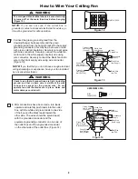 Предварительный просмотр 8 страницы Fanimation The Sandella MAD3260 Owner'S Manual