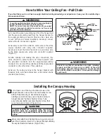 Предварительный просмотр 7 страницы Fanimation The Zonix FP4640OB Owner'S Manual