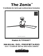 Предварительный просмотр 15 страницы Fanimation The Zonix FP4640OB Owner'S Manual