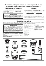 Preview for 4 page of Fanimation TORCH FP8458 Series Manual