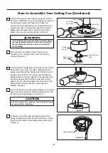 Предварительный просмотр 8 страницы Fanimation TRIAIRE MAD8514 Series Manual