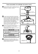 Предварительный просмотр 36 страницы Fanimation TRIAIRE MAD8514 Series Manual