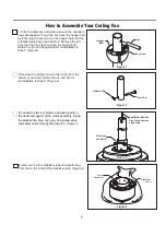 Предварительный просмотр 7 страницы Fanimation TRIAIRE MAD8515 Series Manual