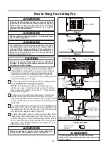 Предварительный просмотр 9 страницы Fanimation TRIAIRE MAD8515 Series Manual